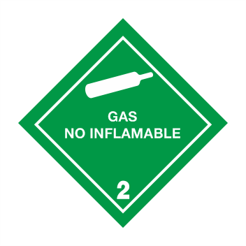 GAS NO INFLAMABLE